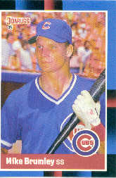 1988 Donruss Baseball Cards    609     Mike Brumley